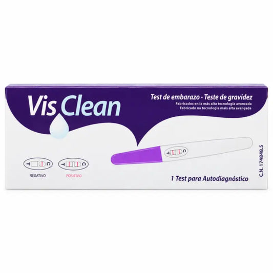 Visclean raskaustesti kotikäyttöön, 1 testi