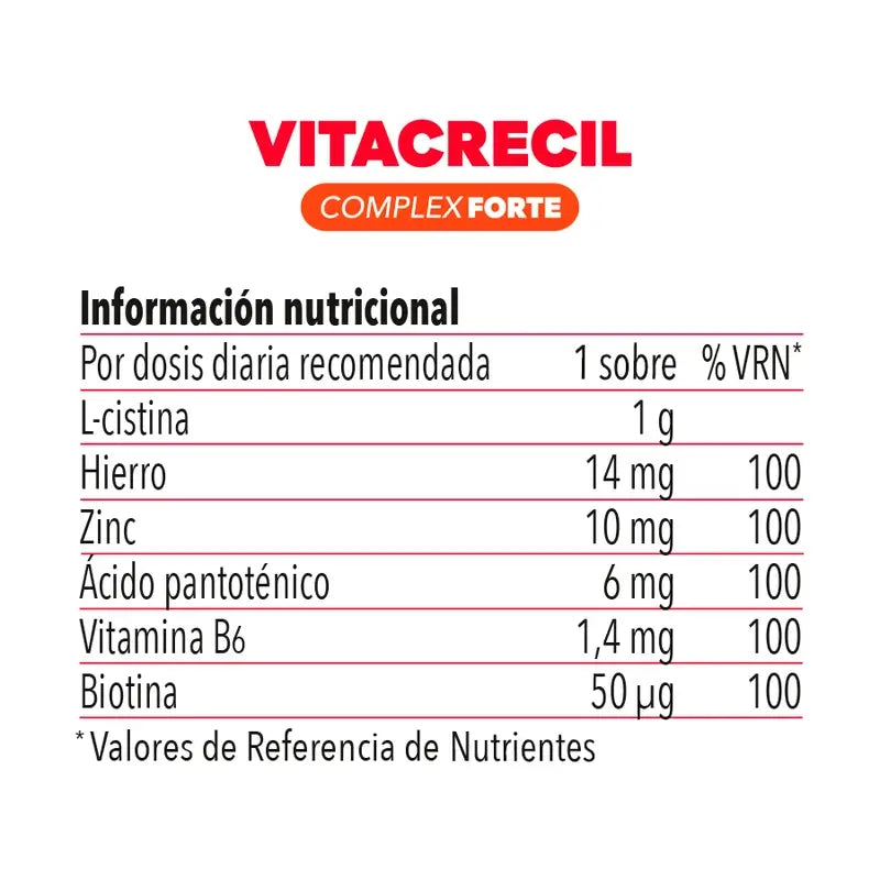 Vitacrecil Complex Forte 30 annospussia