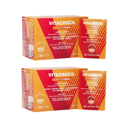 Vitacrecil Duplo Complex Forte, 2 x 30 annospussia