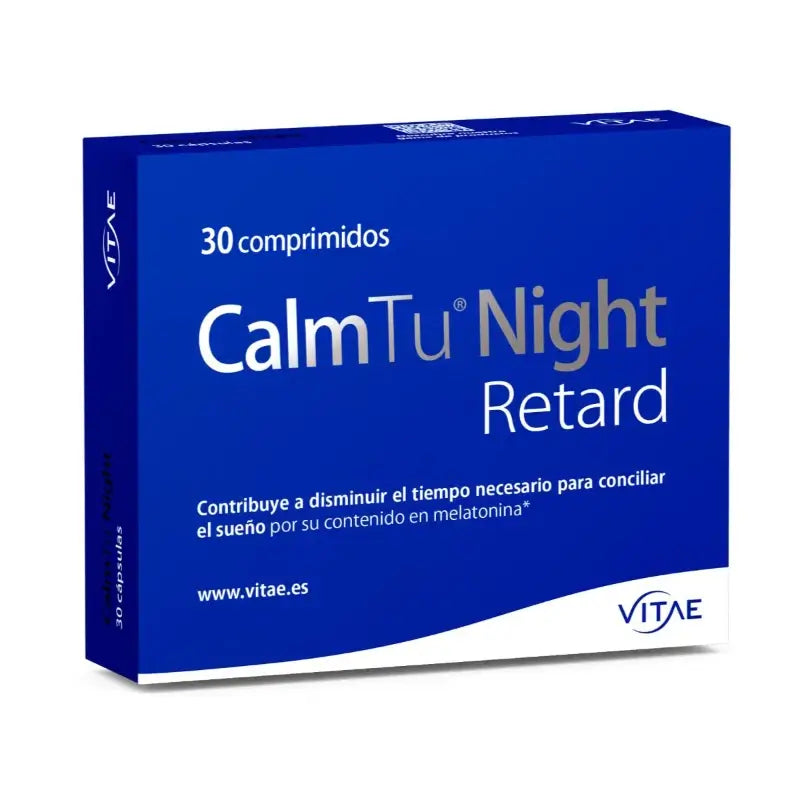 CalmTu Night Retard 60 tablettia – Rauhoittava uni valeriaanalla ja melatoninalla