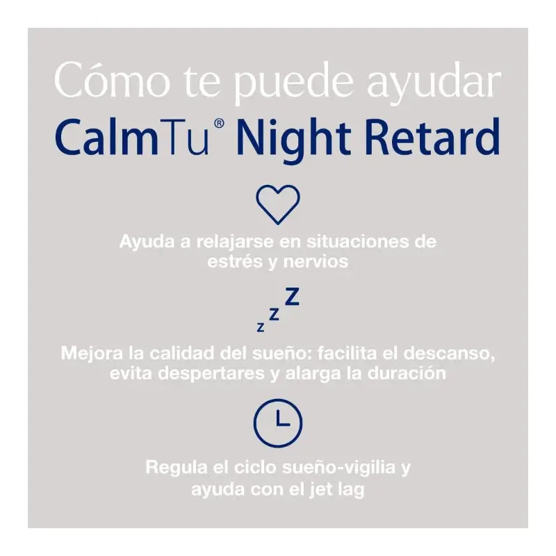 CalmTu Night Retard 60 tablettia – Rauhoittava uni valeriaanalla ja melatoninalla