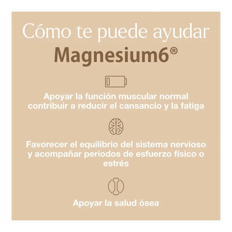 Magnesium6 20 tablettia – Sisältää 6 magnesiumsuolaa, B6-vitamiinia ja tauriinia
