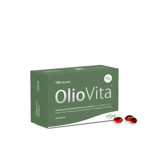 Oliovita 150 kapselia – sisältää omega-7-rasvahappoja runsaasti sisältävää meripihkaöljyä