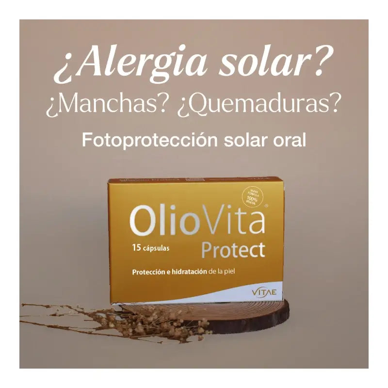 OlioVita Protect 15 kapselia – Sisältää meripihkaöljyä ja D-vitamiinia