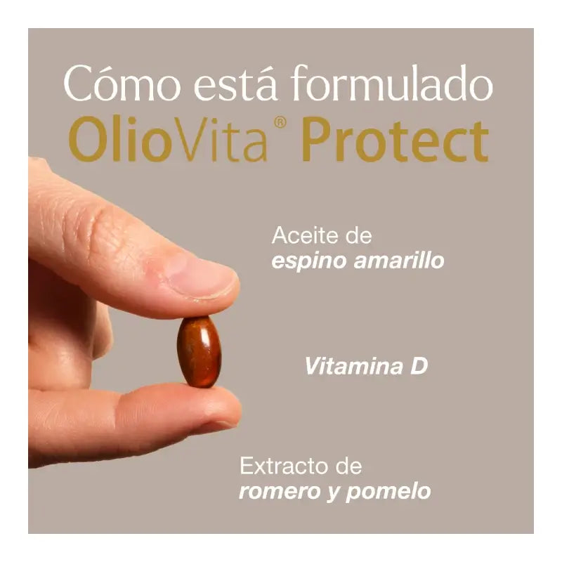 OlioVita Protect 15 kapselia – Sisältää meripihkaöljyä ja D-vitamiinia