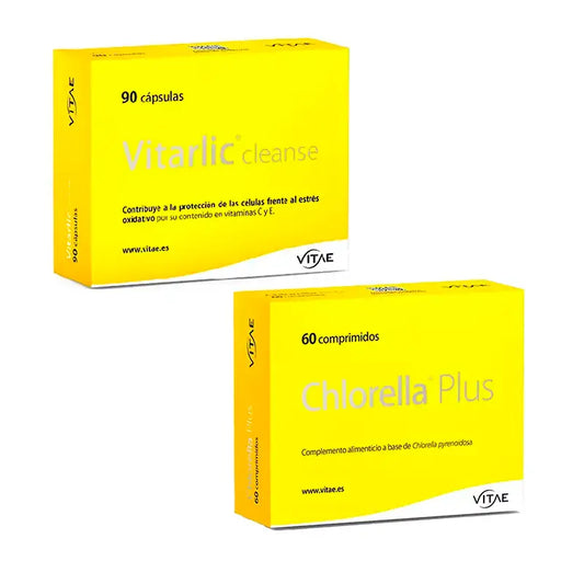 Vitae Pack Detox (Chlorella 60 + Vitarlic Cleanse 90)