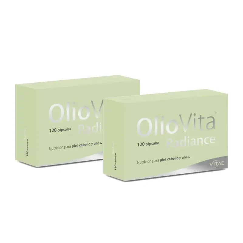 Vitae Radiance ja keltapiikki, 120 kapselia, 2 pakkausta