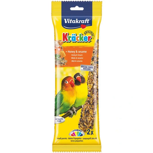 Vitakraft Agapornis-hunajapalat, 5 x 2 kpl