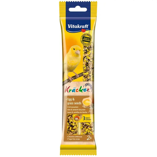 Vitakraft Canario -munapalat ja siemenet, 7 x 2 kpl