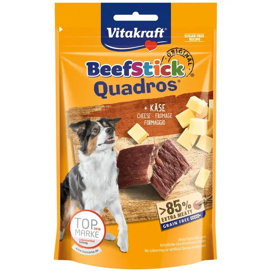 Vitakraft Beef Stick Quadros Juusto 7 x 70 grammaa