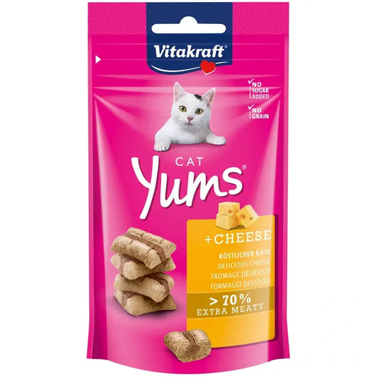 Vitakraft Cat Yums Juusto 9 x 40 grammaa
