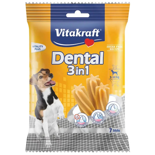 Vitakraft Dental 2-in-1 pienille koirille 12 x 120 grammaa
