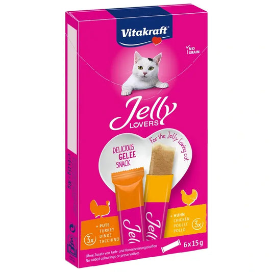 Vitakraft Jelly Lovers Kana ja kalkkuna 15 grammaa