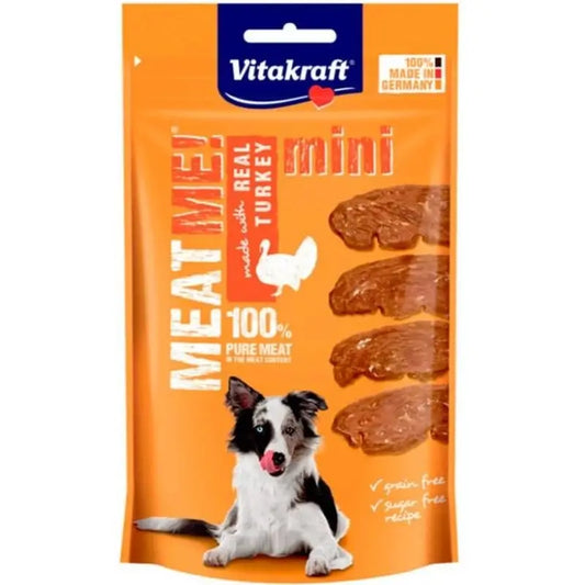 Vitakraft Meat Me Kalkkuna Mini 8 x 60 grammaa