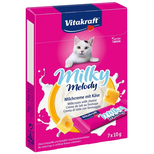 Vitakraft Milky Melody -juusto 11 x 70 grammaa
