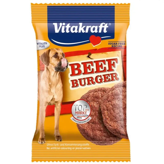 Vitakraft Mini-hampurilaiset, naudanlihaa, 8 x 27 g