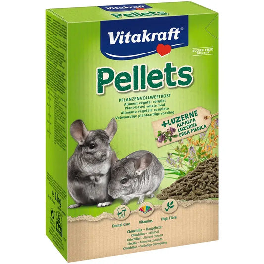 Vitakraft-pelleetit chinchilloille, 1 kilo
