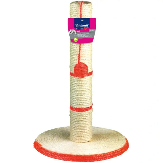 Vitakraft sisal-raapimispuu, jossa on lautanen, torni ja pallo, 50 senttimetriä, 1 kpl