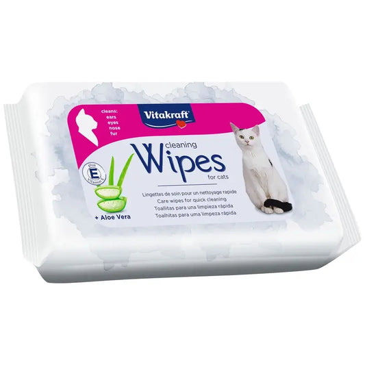 Vitakraft Aloe Vera -hygieniapyyhkeet, 10 x 20 kpl