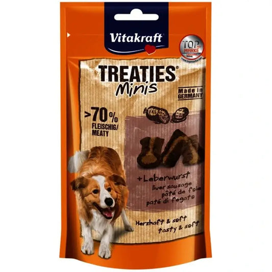 Vitakraft Treaties Minis Lohi ja omega-3 8 x 48 grammaa