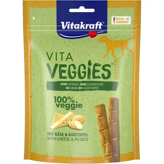 Vitakraft Veggies Dog Sticks – Juusto 9 x 80 g