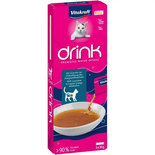Vitakraft Vita Drink Lohi C/L-karnitiini 9 x 5 x 30 g