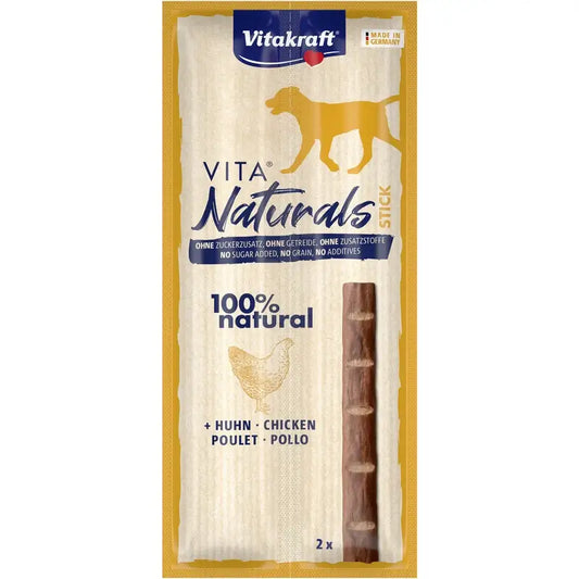 Vitakraft Vita Naturals Koiran herkkupalat, kanaa, 28 x 11 grammaa