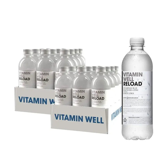 Vitamin Well Pack Reload Lima/Sitruuna, 24 kpl × 500 ml