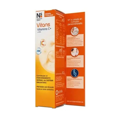 Cinfa Ns Vitans Vitamin C+ Effervescent Tablets 20 tablets