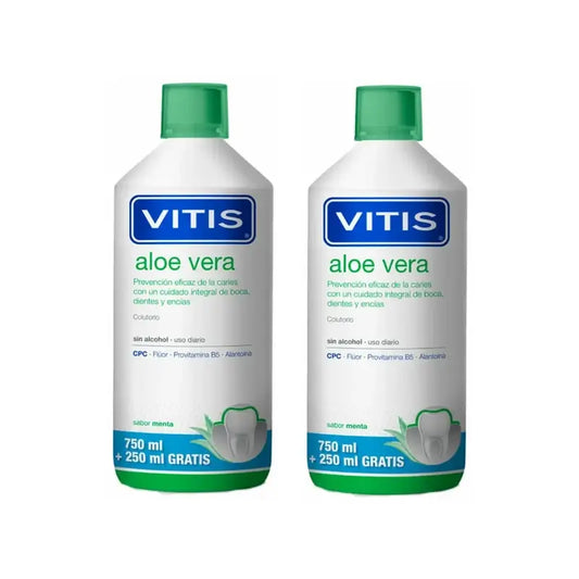 Vitis Aloe Vera -suuvesi, 2 x 1 litra 