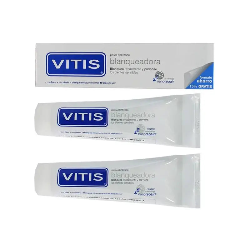 Vitis valkaiseva hammastahna 150 ml, 2 kpl 