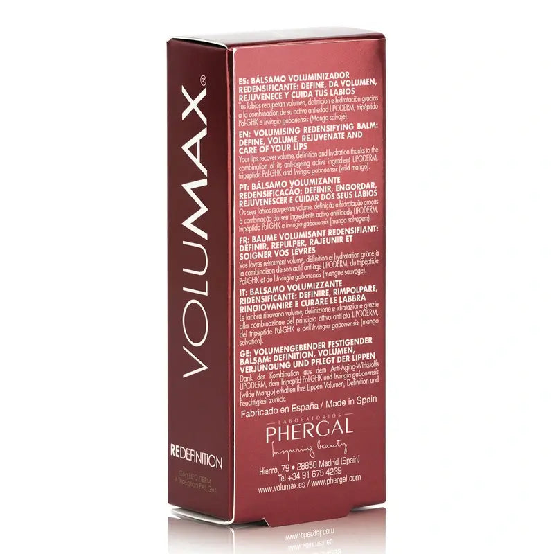 Volumax Redefinition - huulivoide, joka korjaa, ehkäisee ryppyjä ja lisää volyymia, 15 ml