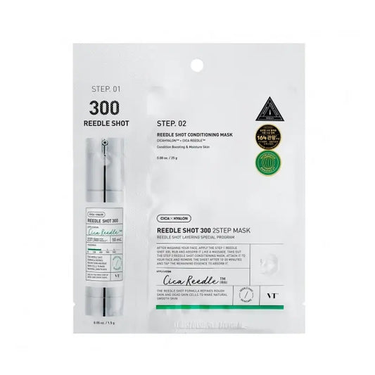 Vt Cosmetics Vt Reedle Shot 300 2-vaiheinen naamio, 21,5 g