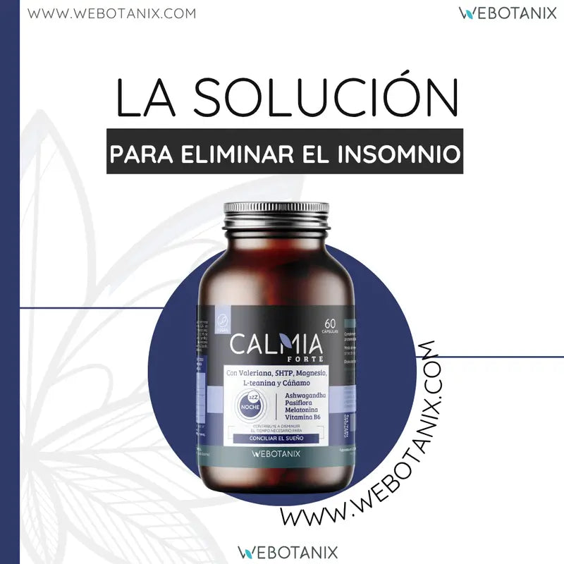 Webotanix Calmia Noche Forte, 60 kapselia
