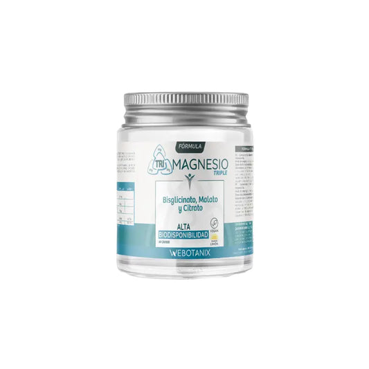 Webotanix Triple Magnesium Formula -jauhe, 128 g