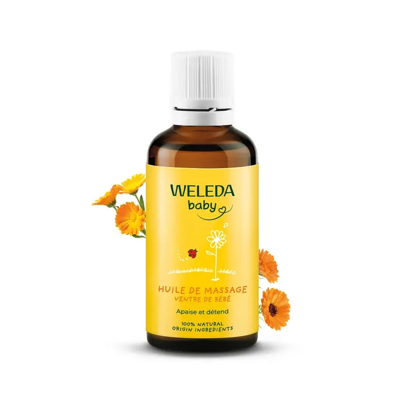 Weleda Vauvan vatsakipuja lievittävä hierontaöljy 50 ml