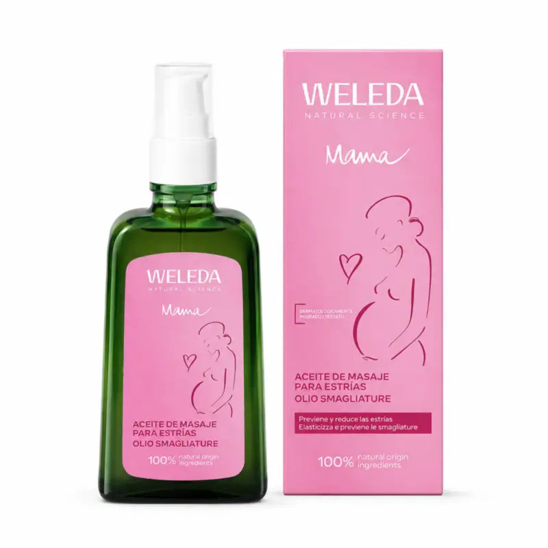 Weleda venytysmerkkien ehkäisyyn tarkoitettu hierontaöljy 100 ml