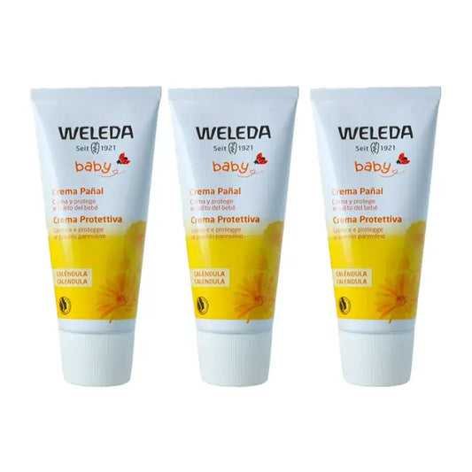 Weleda Baby -kalendula-vaippavoide, 3 x 75 ml