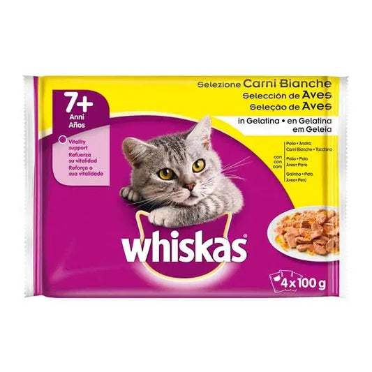 Whiskas +7 Lintulajivalikoima 13 x 4 x 85 g 