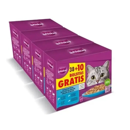 Whiskas Bulkpack Tastymix Chef Choice 38+10 4 x 12 x 85 g