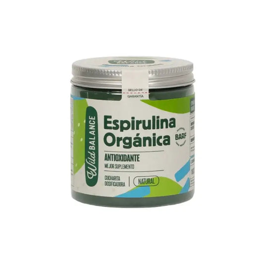 Wild Balance Luomuspirlulina Luonnollinen ravintolisä koirille ja kissoille 100 g