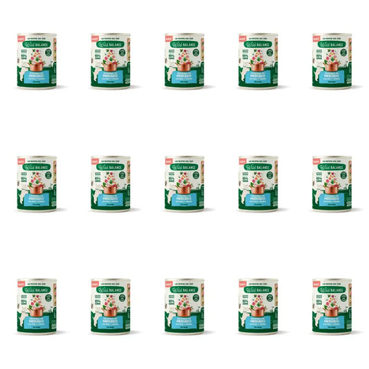 Wild Balance -koirien ruoka: markkinoilta poimittu kalkkuna- ja naudanlihakeitto, 400 g, 15 kpl:n pakkaus