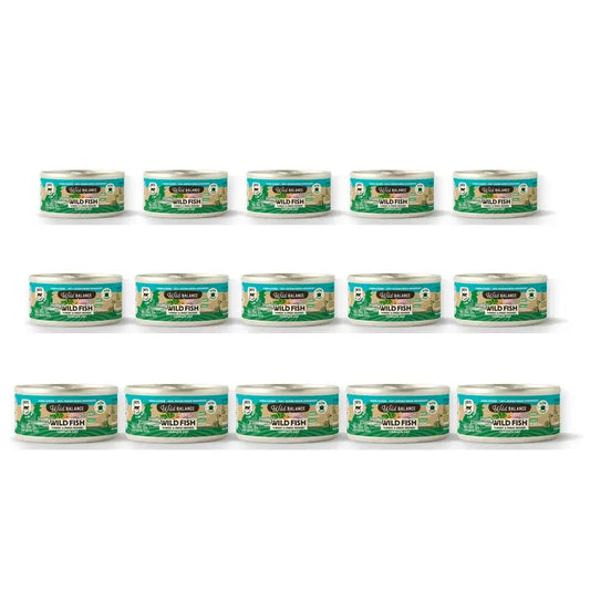Wild Balance -kalapohjainen BARF-kissanruoka, 120 g, 15 kpl:n pakkaus