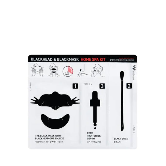 Wish Formula Blackhead & Black -kasvonaamio Home Spa -paketti, 1 pakkaus