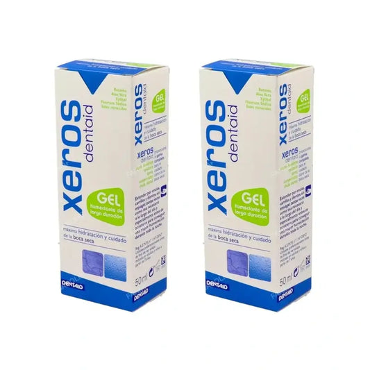 Xerosdentaid-kosteuttava geeli, 2 x 50 ml 