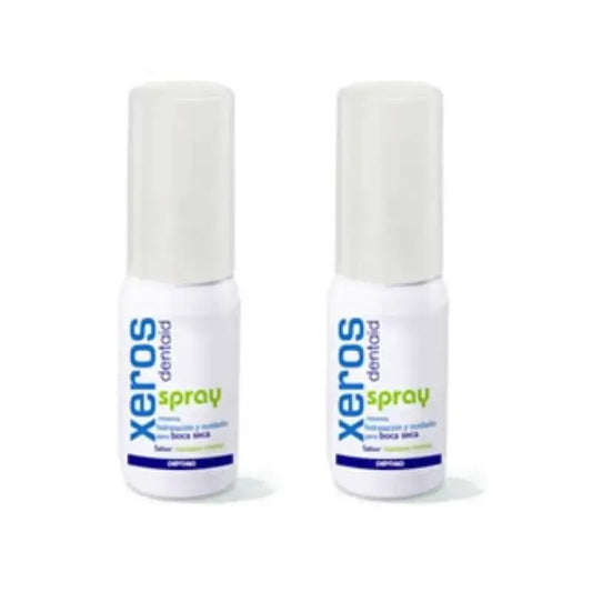 Xerosdentaid-suihke suun kuivumiseen, 2 x 15 ml 