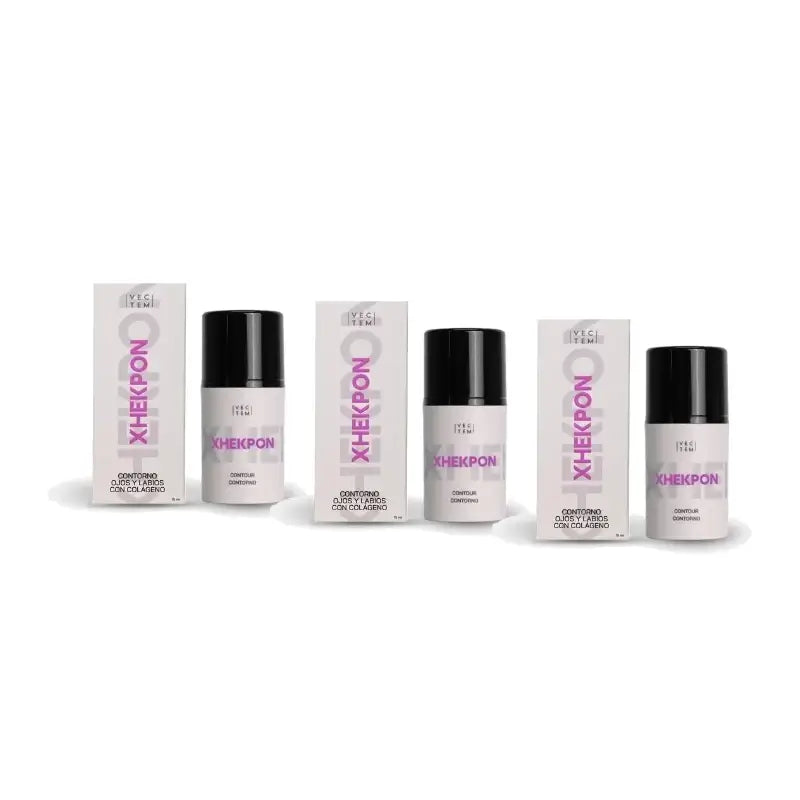 Xhekpon silmänympärysvoide, 3 x 15 ml:n pakkaus
