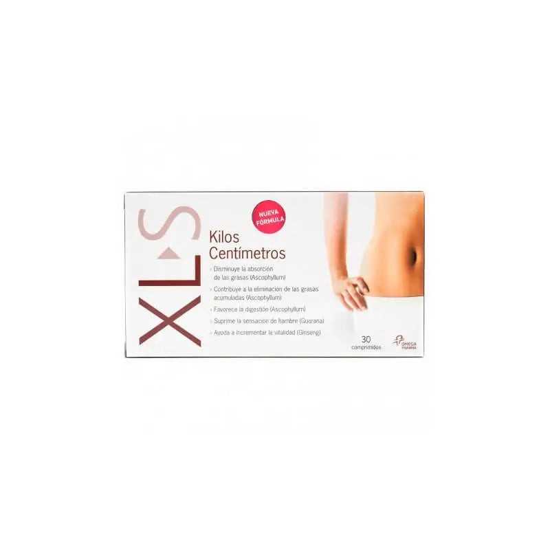 XLS Kiloa Senttimetriä, 30 tablettia
