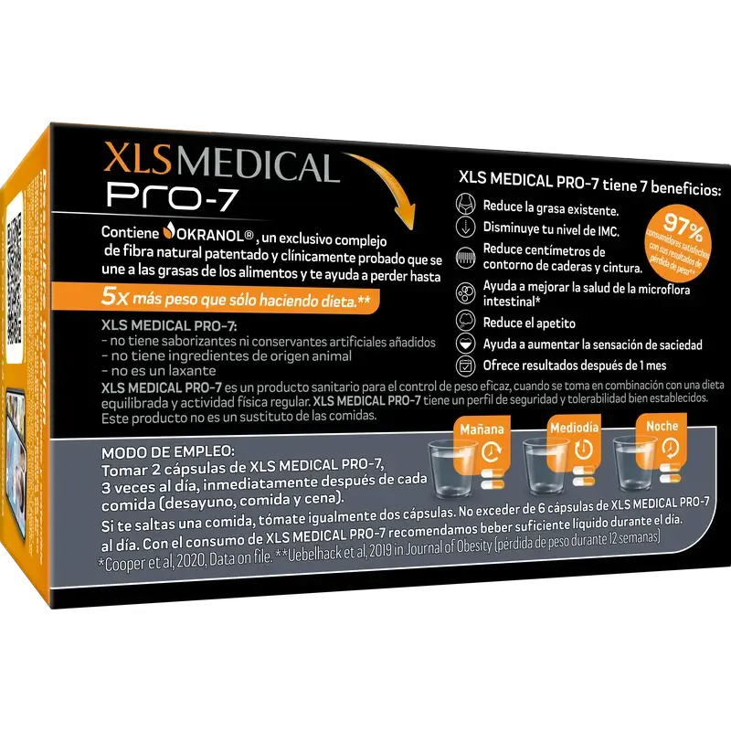 XLS Medical PRO 7 kapselia, 2 pakkausta
