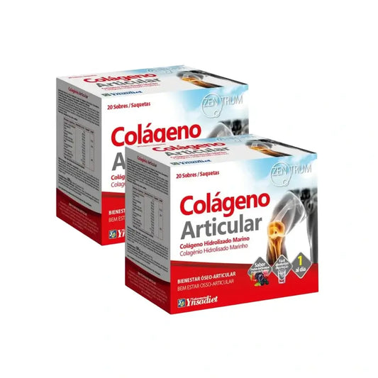 Ynsadiet Colageno Articular Zentrum, 2 x 20 annospussia